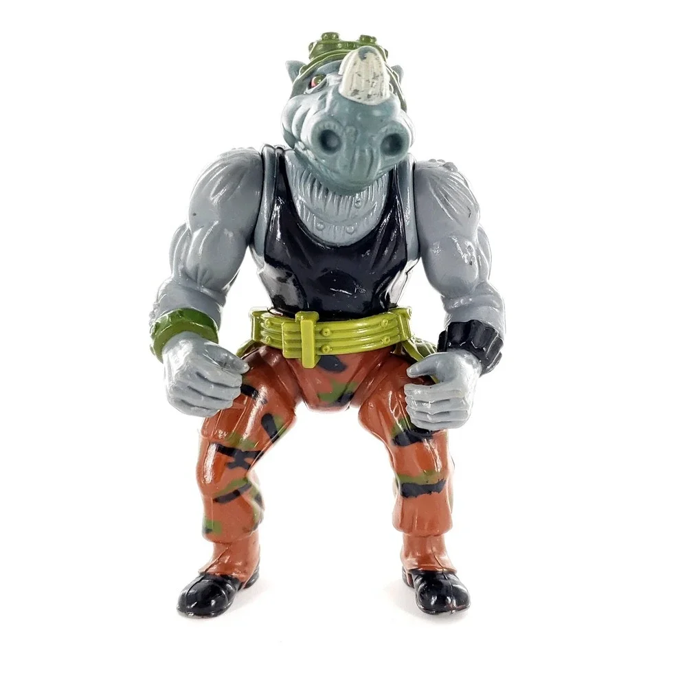 Vintage Teenage Mutant Ninja Turtles TMNT Rocksteady Figure No Knife